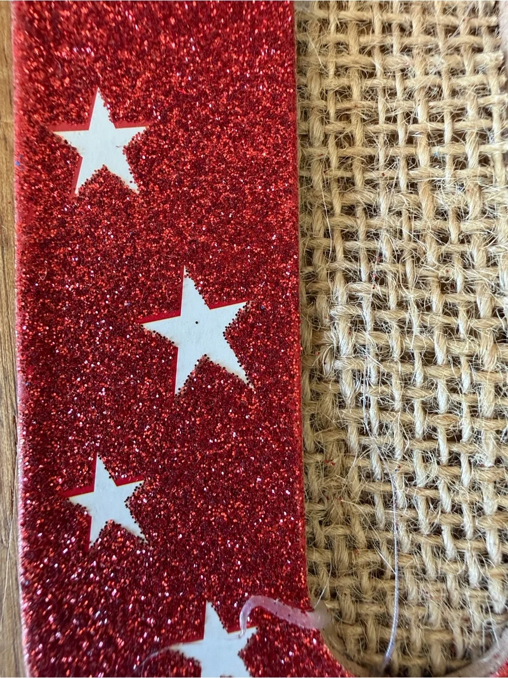 Hobby Lobby Red White Blue USA Hanging Wall Decor